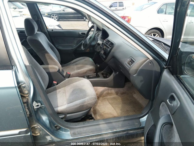 2000 HONDA CIVIC VP VIN: 2HGEJ6619YH579441