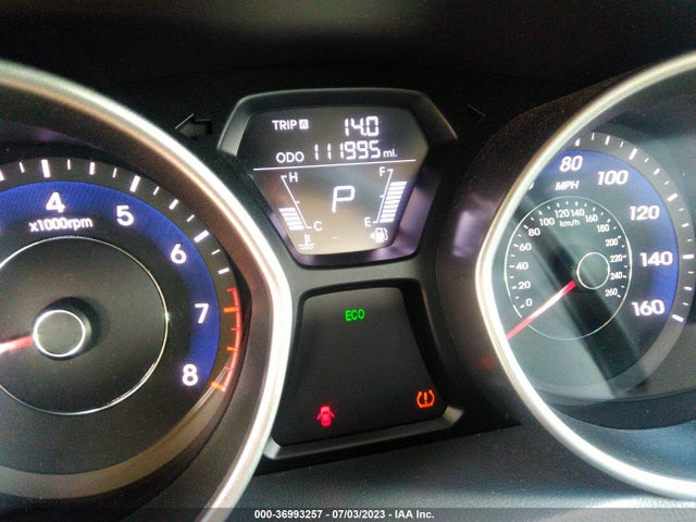 2013 HYUNDAI ELANTRA GLS PZEV VIN: 5NPDH4AE3DH264088
