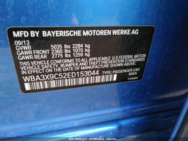 WBA3X9C52ED153044 BMW 3 Series Gran Turismo 335i Xdrive