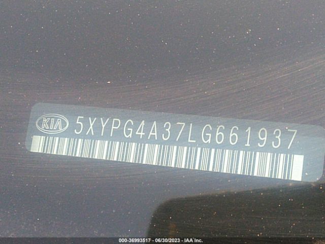 5XYPG4A37LG661937 KIA SORENTO LX