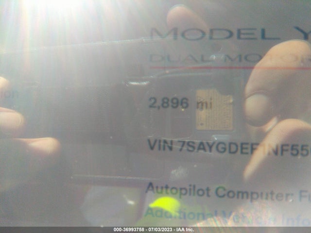 Tesla Model Y Performance 2022 7SAYGDEF1NF550838 Image 14