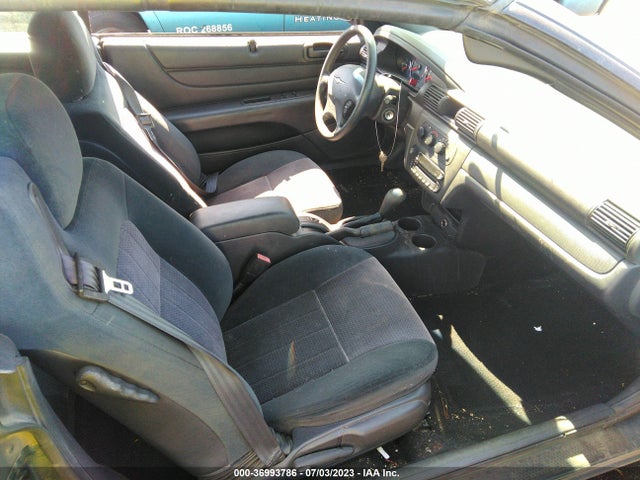 2006 CHRYSLER SEBRING CONV VIN: 1C3EL45X86N142784