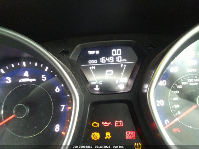2013 HYUNDAI ELANTRA GLS PZEV VIN: 5NPDH4AE2DH170056