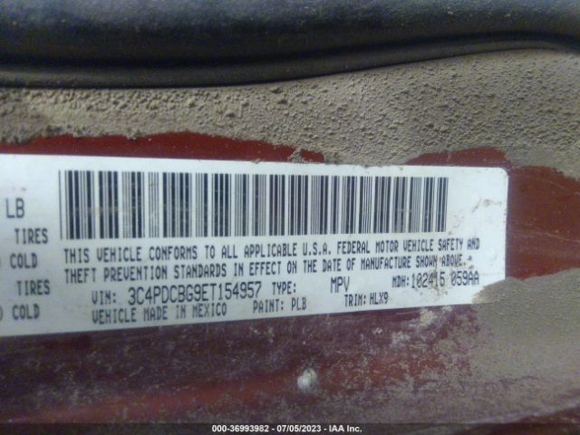 3C4PDCBG9ET154957 Dodge Journey Sxt