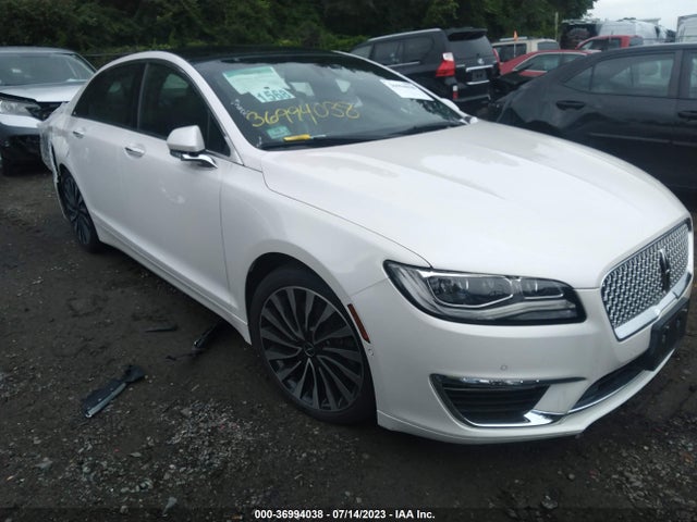2017 LINCOLN MKZ BLACK LABEL VIN: 3LN6L5HC9HR647520