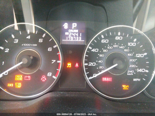 2011 SUBARU OUTBACK 2.5I LIMITED PWR MOON VIN: 4S4BRBKC8B3319788