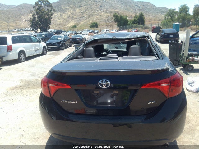 2017 TOYOTA COROLLA L/LE/XLE/SE VIN: 5YFBURHE5HP629272