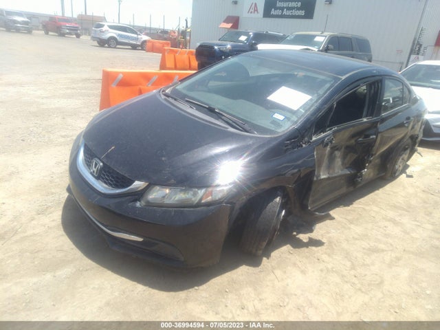 Honda Civic Sedan Lx 2015 2HGFB2F57FH537585 Image 2