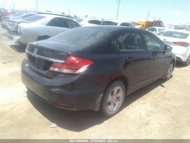 Honda Civic Sedan Lx 2015 2HGFB2F57FH537585 Image 4