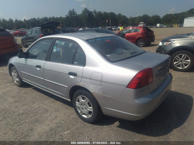 2001 HONDA CIVIC LX VIN: 2HGES16551H508875