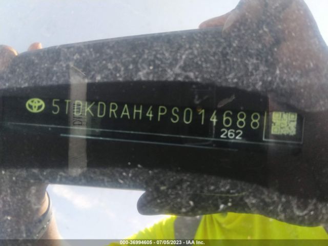 Toyota Highlander L/le/xle/xse/limited 2023 5TDKDRAH4PS014688 Image 9