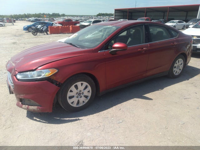 2013 FORD FUSION S VIN: 3FA6P0G7XDR343306