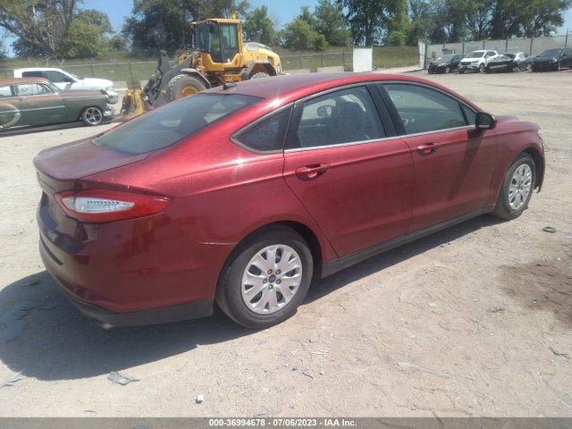 2013 FORD FUSION S VIN: 3FA6P0G7XDR343306