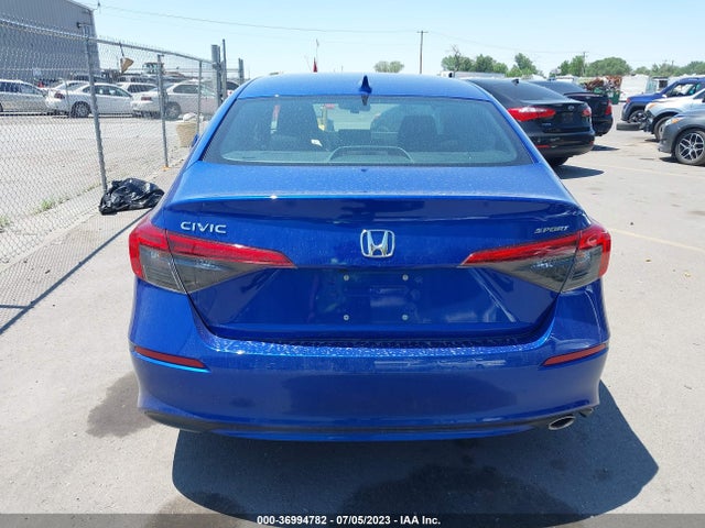2022 HONDA CIVIC SEDAN SPORT VIN: 2HGFE2F58NH599969
