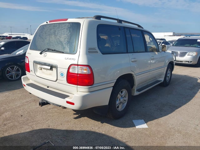1998 LEXUS LX 470 LUXURY WAGON VIN: JT6HT00W7W0021667