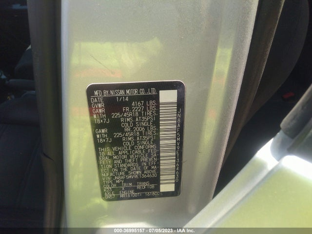 Nissan Juke Nismo 2014 JN8AF5MV9ET364630 Image 10
