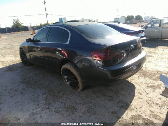 2004 INFINITI G35 SEDAN W/LEATHER VIN: JNKCV51E64M601643