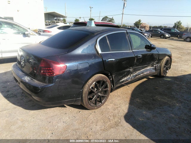 2004 INFINITI G35 SEDAN W/LEATHER VIN: JNKCV51E64M601643
