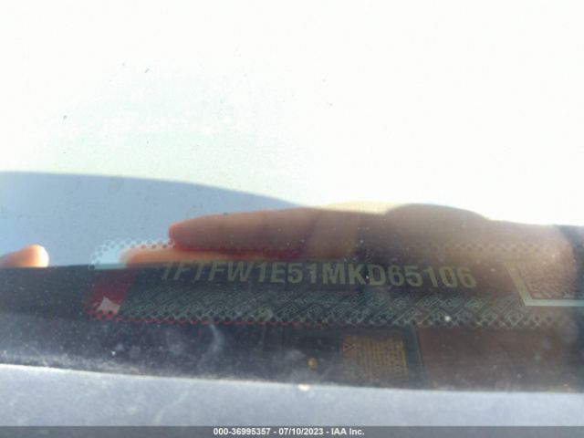 1FTFW1E51MKD65106 Ford F-150 Lariat