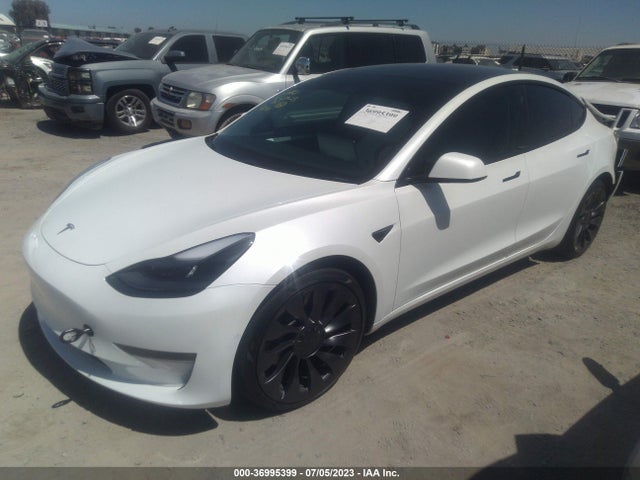 Tesla Model 3 Performance 2021 5YJ3E1EC6MF069810 Image 2