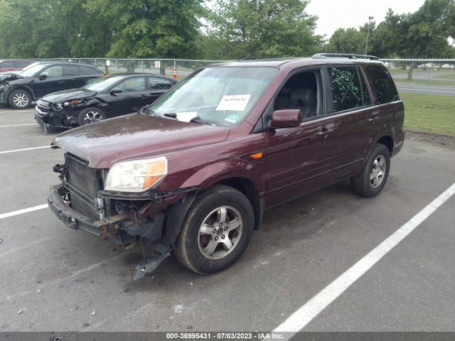 2008 HONDA PILOT EX-L VIN: 5FNYF18718B004452