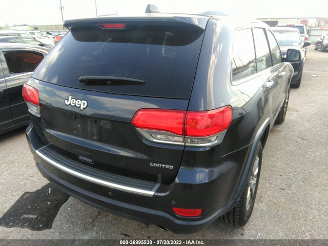 2016 JEEP GRAND CHEROKEE LIMITED VIN: 1C4RJEBG9GC369394