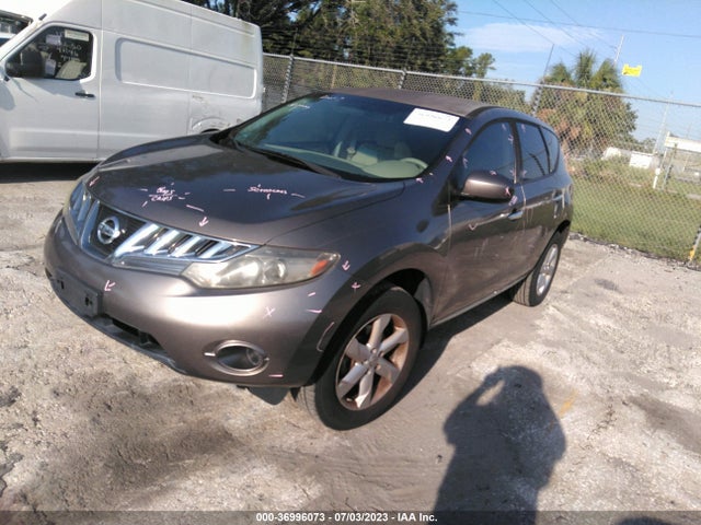 2010 NISSAN MURANO S VIN: JN8AZ1MU9AW005116