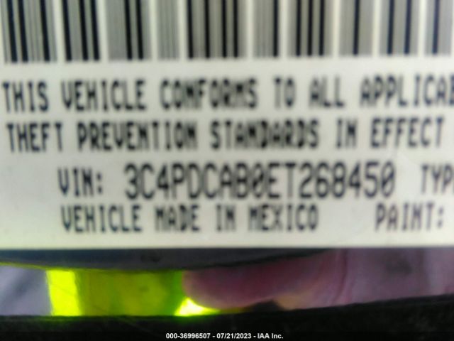 3C4PDCAB0ET268450 Dodge Journey American Value Pkg