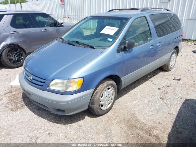 2003 TOYOTA SIENNA CE VIN: 4T3ZF19C63U544544