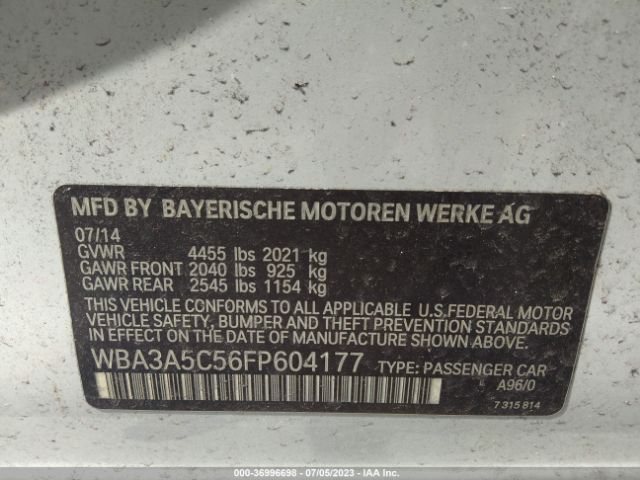 WBA3A5C56FP604177 BMW 3 Series 328i