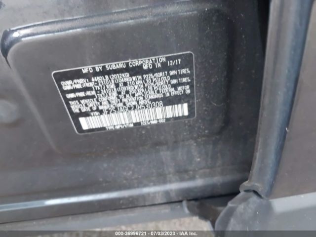 JF2SJAGC2JH530308 Subaru Forester Premium