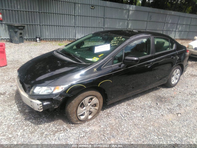 Honda Civic Sedan Lx 2014 19XFB2F51EE012126 Image 2