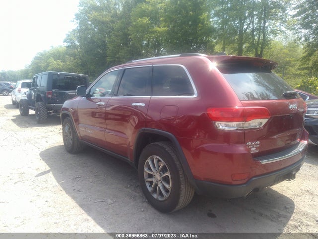 2014 JEEP GRAND CHEROKEE LIMITED VIN: 1C4RJFBG3EC400206
