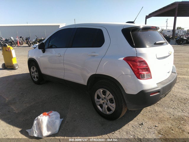 Chevrolet TRAX LS 2016 KL7CJKSB0GB762518 Image 3