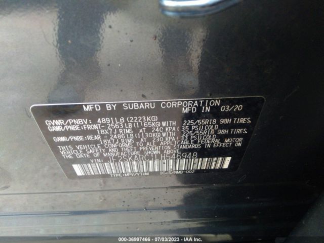 JF2SKARC1LH546948 Subaru Forester Sport