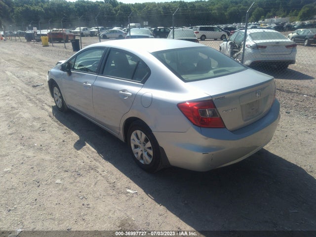 2012 HONDA CIVIC SDN LX VIN: 19XFB2F57CE007719