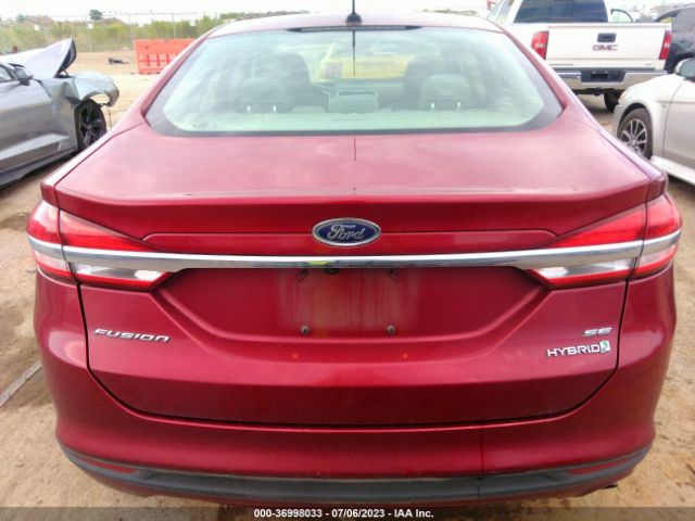 3FA6P0LU0HR208112 Ford Fusion Hybrid Se