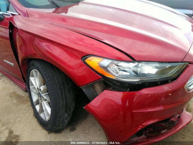 3FA6P0LU0HR208112 Ford Fusion Hybrid Se