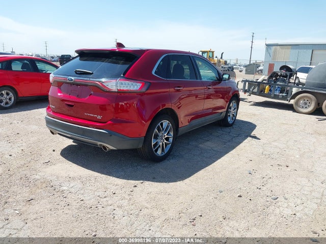 2015 FORD EDGE TITANIUM VIN: 2FMPK4K89FBB27562