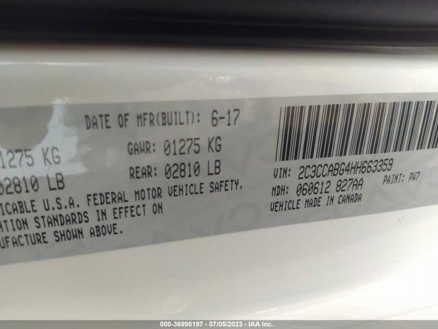 2C3CCABG4HH663359 Chrysler 300 300s