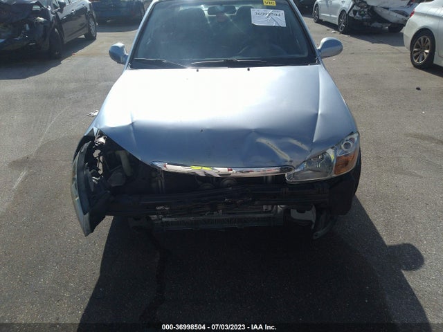2007 KIA SPECTRA EX VIN: KNAFE121975380103