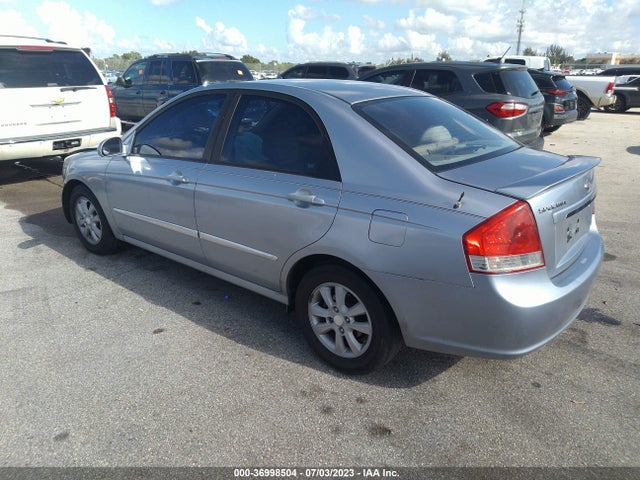 2007 KIA SPECTRA EX VIN: KNAFE121975380103