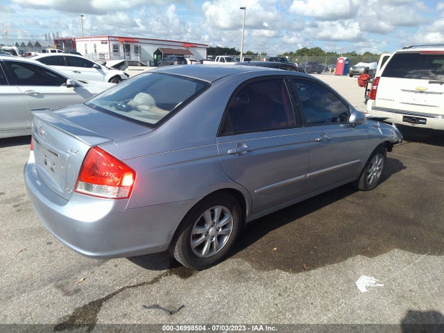 2007 KIA SPECTRA EX VIN: KNAFE121975380103