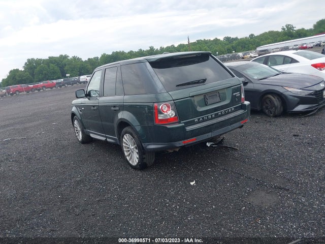 2011 LAND ROVER RANGE ROVER SPORT HSE VIN: SALSF2D46BA269111
