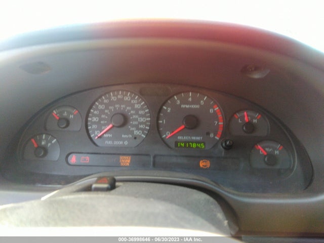 2002 FORD MUSTANG GT VIN: 1FAFP42X92F206396