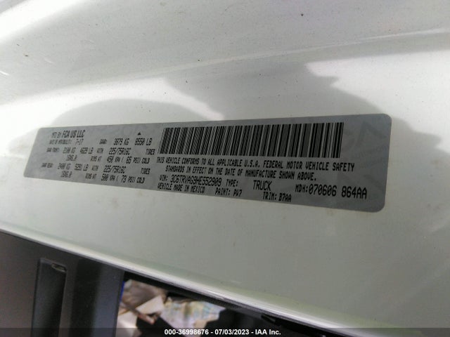 3C6TRVAG9HE552909 RAM Promaster Cargo Van