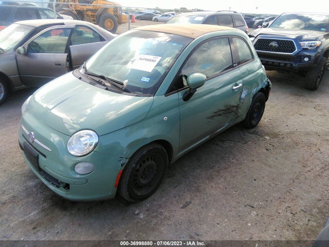 2012 FIAT 500 POP VIN: 3C3CFFDR7CT385737