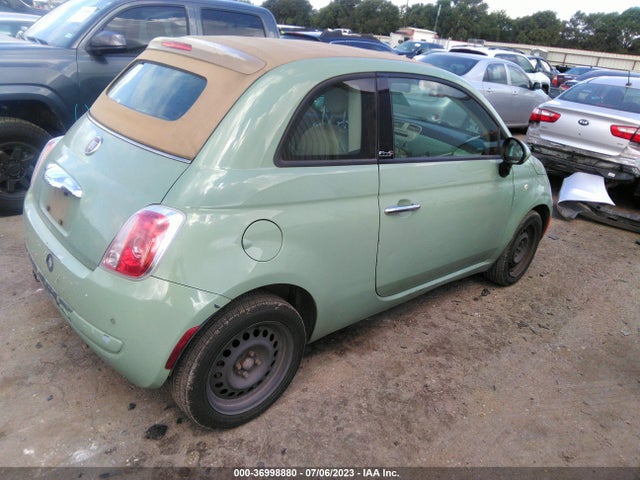 2012 FIAT 500 POP VIN: 3C3CFFDR7CT385737