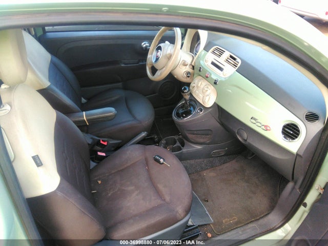 2012 FIAT 500 POP VIN: 3C3CFFDR7CT385737