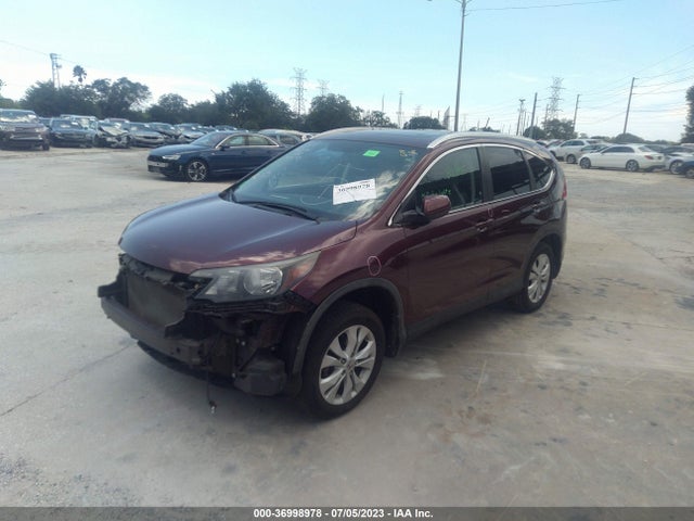 Honda Cr-v Ex-l 2014 5J6RM4H78EL016273 Image 2